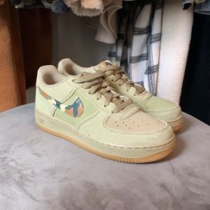 Camo Detail Air Force 1’s 🍃